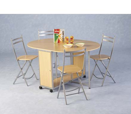 Seconique Newhaven Butterfly Extending Dining Set