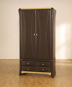 Seconique Oakland 2 Door 2 Drawer Wardrobe