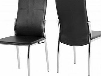 Seconique Two Black Berkley Dining Chairs