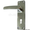 150mm Aluminium Flat Lock Handle 1 Pair