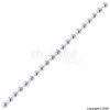 N&deg; 8 x 10Mtr Chrome Plated Ball Chain