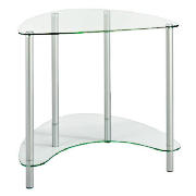 Sedona Glass Corner Desk