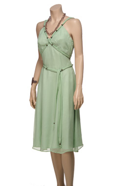 Green Grecian Bead Dress by See by Chloe