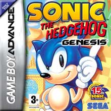 SEGA Sonic The Hedgehog Genesis GBA