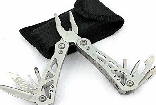 seguryy Multifunctional Stainless Steel Folding Multi-Pliers with Screwdriver Saw Bottle Opener Tools