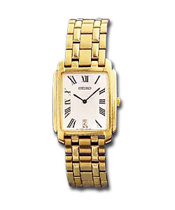 Seiko Gents Gold Plated