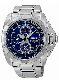 Velatura Mens Watch with Blue Round Dial
