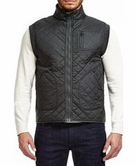 Berlin khaki quilted gilet