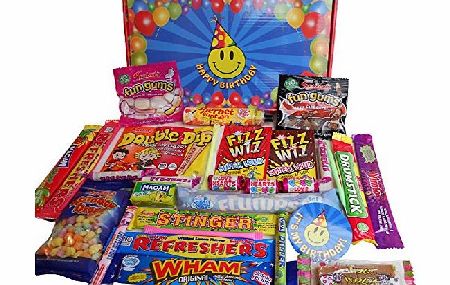 Send Smiles Miles Smiley :) Happy BIRTHDAY Selection Box of Tasty sweets! Dont Miss out- Take a look at the Valentines Sweets Box.