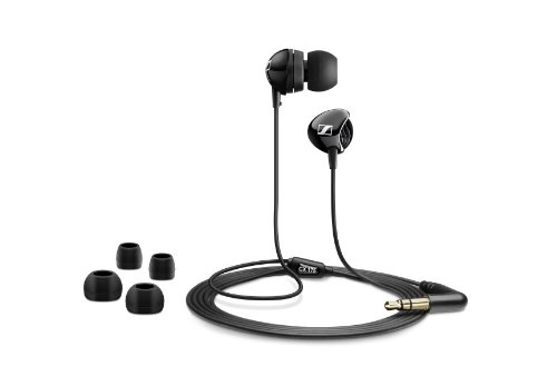 Sennheiser CX175 In-Ear Headphones (Black)