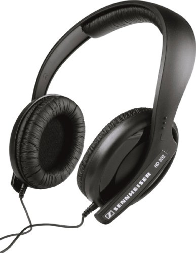 Sennheiser HD 202 Closed Back On-Ear Stereo Headphone