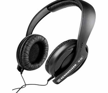 Sennheiser HD202-II DJ Headphones - Black