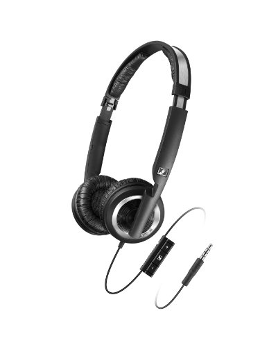 Sennheiser PX 200-II i Dynamic Closed On-Ear Headset with Smart Remote and Mic to Control iPhone