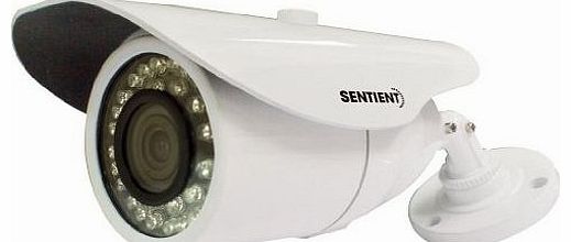 Sentient  VARIABLE ANGLE DAY NIGHT COLOUR OUTDOOR CCTV CAMERA 36 INFRARED LED NEW
