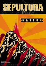 Sepultura Nation Textile Poster