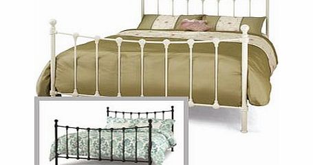 Marseilles 4FT Small Double Metal Bedstead