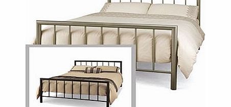 Serene Modena 4FT Small Double Metal Bedstead