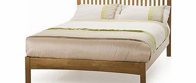 Serene Mya 4FT 6 Double Wooden Bedstead - Oak