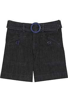 Serfontaine High waisted denim shorts