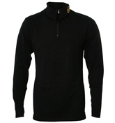 Black 1/4 Zip Sweatshirt