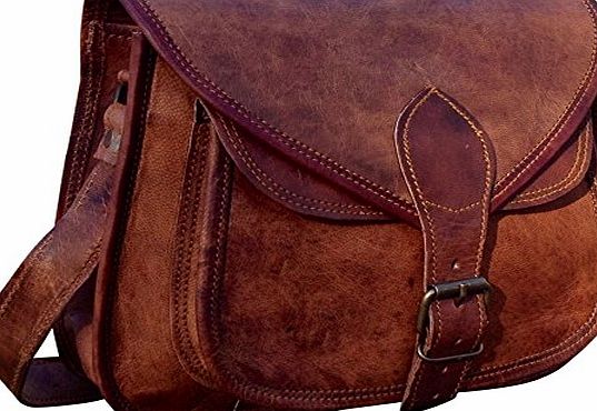 Serguio Rogetti RARE HANDMADE DESIGNER REAL LEATHER SATCHEL SADDLE TABLET BAG RETRO RUSTIC VINTAGE