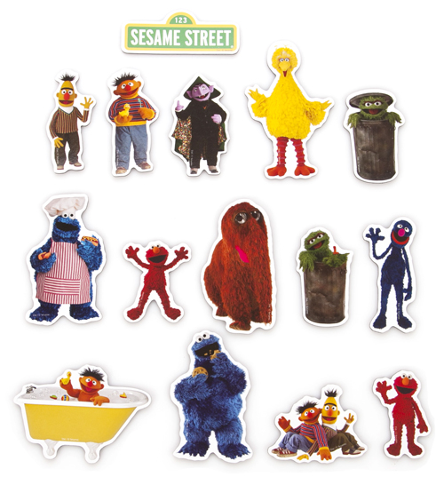 Sesame Street Characters Magnet Set