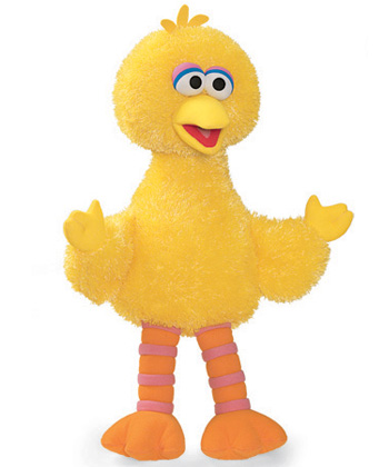 Sesame Street Soft Plush Toy Big Bird Large 21