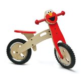 Sesame Street Childs Wooden Training Bike - Elmo