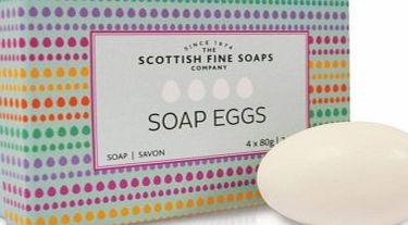 Set of Four Luxury Soap Eggs - Gift Boxed 4895CXP