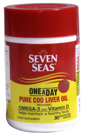 Seas Cod Liver Oil 30 Capsules