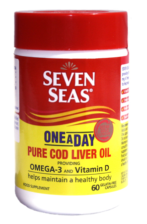 Seas Cod Liver Oil 60 Capsules