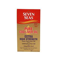 Seas Extra High Strength Pure Cod Liver Oil