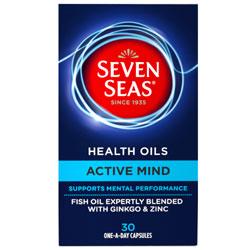 Seas Health Oils Active Mind Capsules