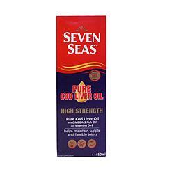 Seas High Strength Cod Liver Oil Liquid