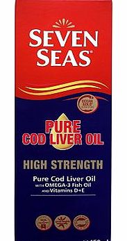 Seas High Strength Pure Cod Liver Oil