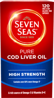 Seas Improved High Strength Cod Liver Oil
