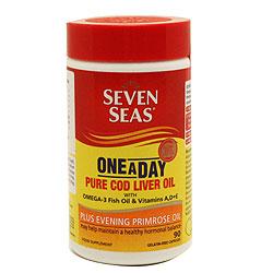 Seas One-a-day Cod Liver Oil + Evening