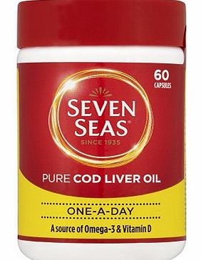 Seven Seas One-A-Day Pure Cod Liver Oil - 60