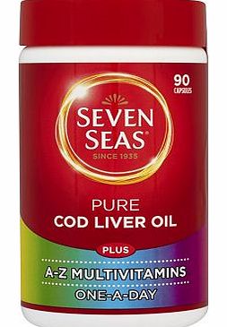 Seas One-A-Day Pure Cod Liver Oil plus