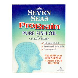 Seas ProBrain Pure Fish Oil Capsules With