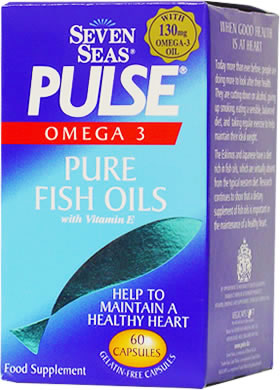 Seas Pulse Omega 3 Fish Oil Capsules 120