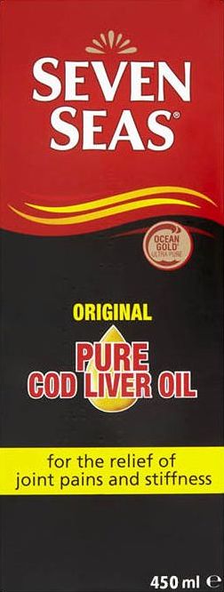 Seven Seas, 2102[^]0005191 Pure Cod Liver Oil Liquid