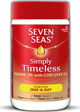 Seven Seas, 2041[^]10000581 Simply Timeless Cod Liver Oil
