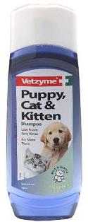 Seven Seas Vetzyme Puppy Cat and Kitten Shampoo 250ml