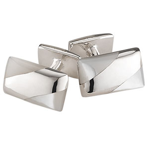 Silver and Mother-of-Pearl Cufflinks