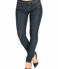 Mira 12 highrise indigo skinny jeans