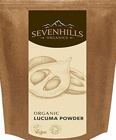Sevenhills Organics Lucuma Powder 500g, certified organic by the Soil Association