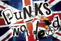 Punks Not Dead - Landscape Music Poster