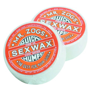 SEX WAX QUICK HUMPS 4X COOL TO WARM WATER