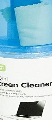 Brand new Screen Cleaner 200ml with microfibre cloth for computer screens, laptops, plasma screens or tablets/pads